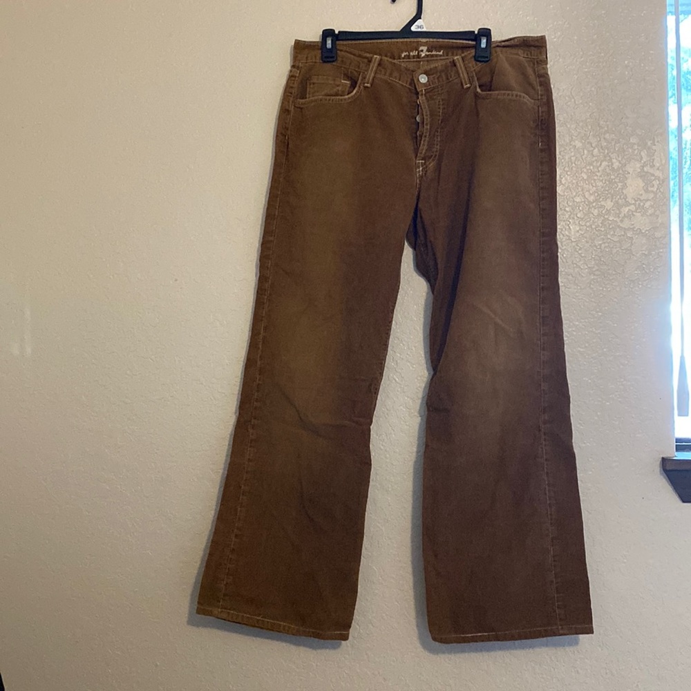 Men’s 7 for all mankind corduroy pants – 36 x30 bootcut